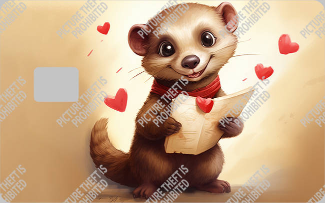 Bank  Card Sticker-BC-2908